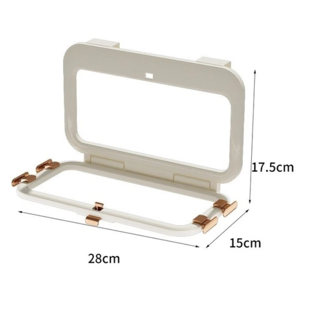 Trash Bag Holder for Wall Mounting (28.0x15.0x17.5cm)