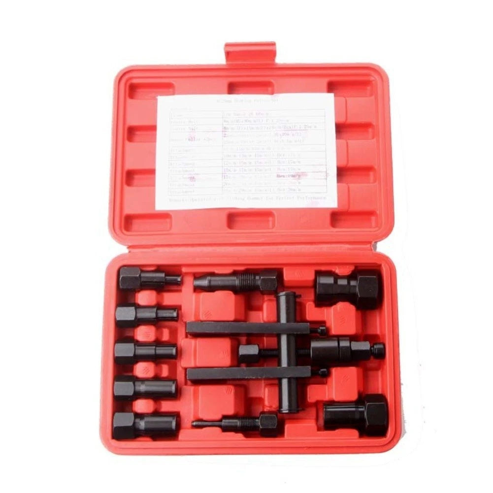 10 Pc Motorcycle Bearing Puller Set for Wheel Bearing Removal