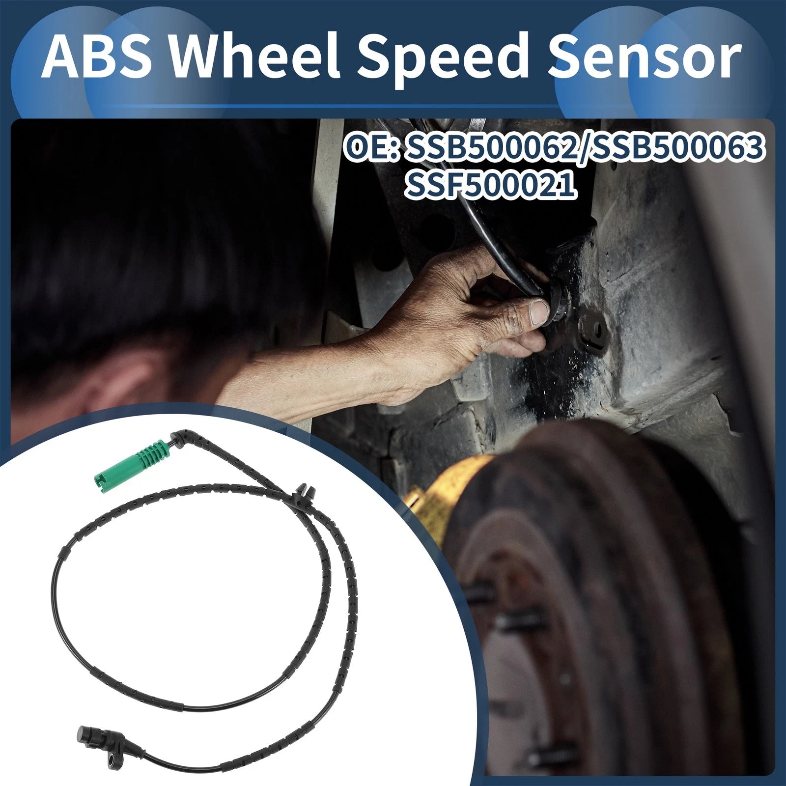 ABS Wheel Speed Sensor No.SSB500063 for Land Rover Range Rover (2002–2012)