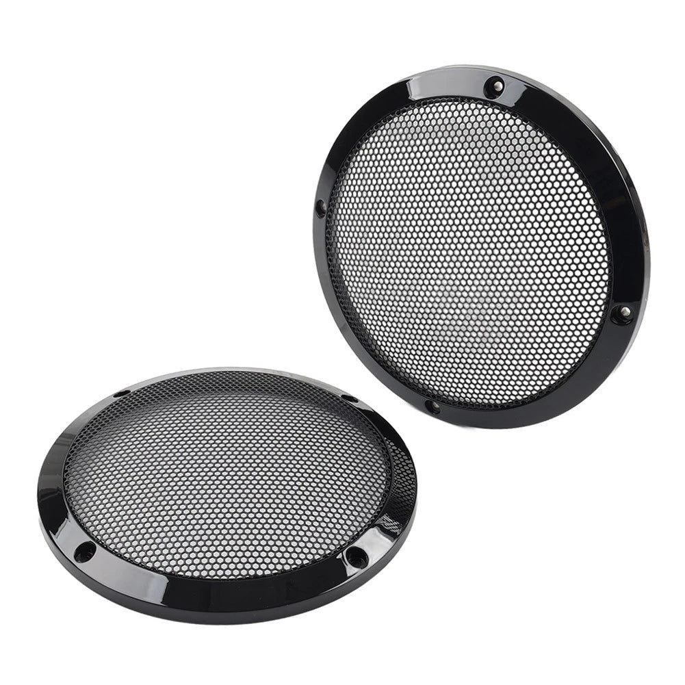 6.5" Saddlebag Lid Speaker Grill Cover for Harley Road Electra Street Glide (1983–Present)