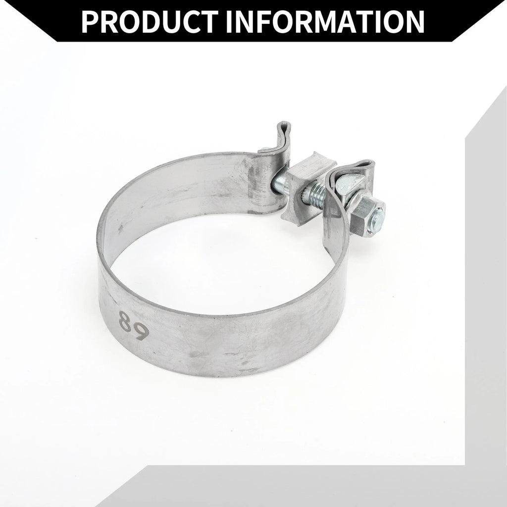 Exhaust Pipe Clamp for Car (3.50" 30mm)