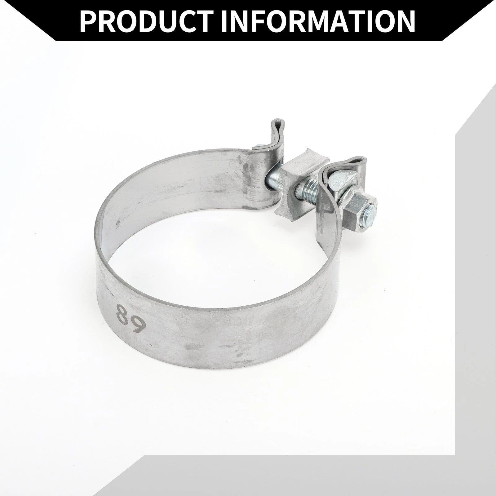 Exhaust Pipe Clamp for Car (3.50" 30mm)