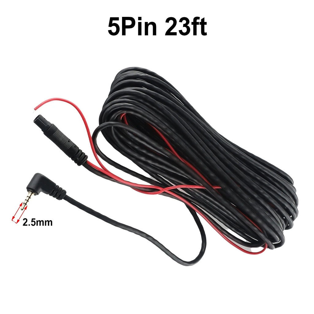 5 Pin Extension Cable Cord for Indoor Use - Black