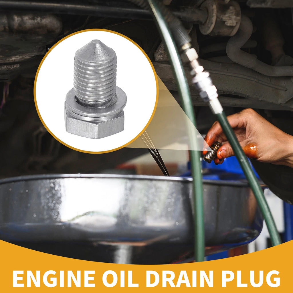 Oil Drain Plug Thread Repair for Audi A3 2006–2016 Metal 3 Piece Kit