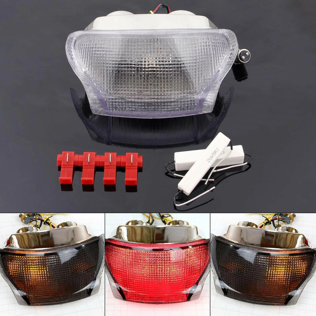 Clear taillight integrated turn signals for Daytona Speed Triple (1995–2004)