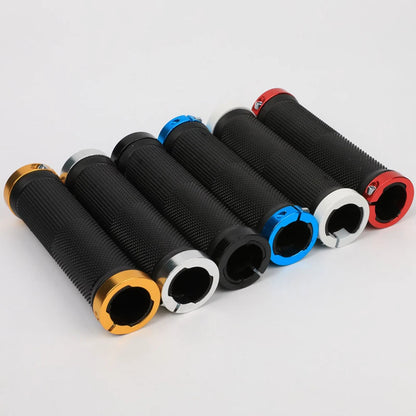 Ergonomic Biking Gloves with Rubber Handle Covers for Mountain Biking