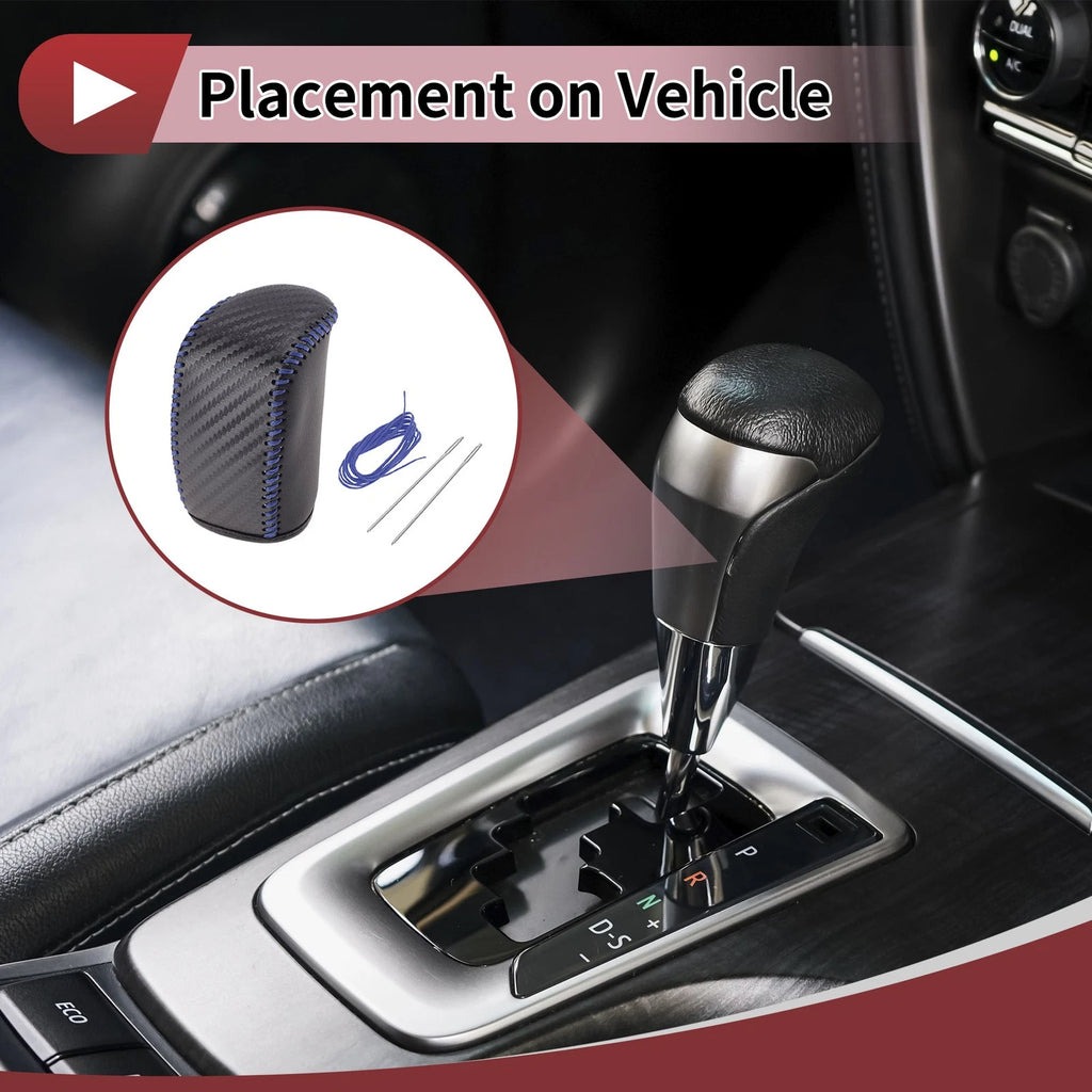 Gear Shift Knob Cover Replacement for Dodge Journey (2011–2020) Black