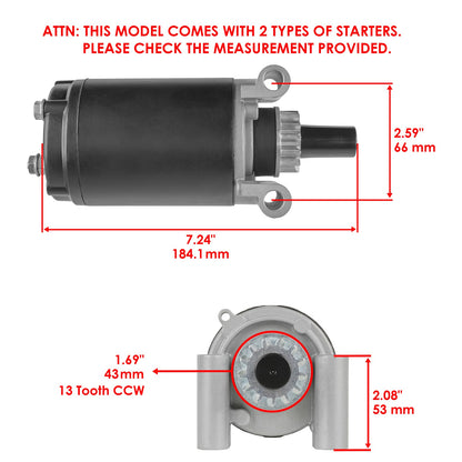 Starter and Solenoid Replacement for Cub Cadet LT1018 (1999–2018)