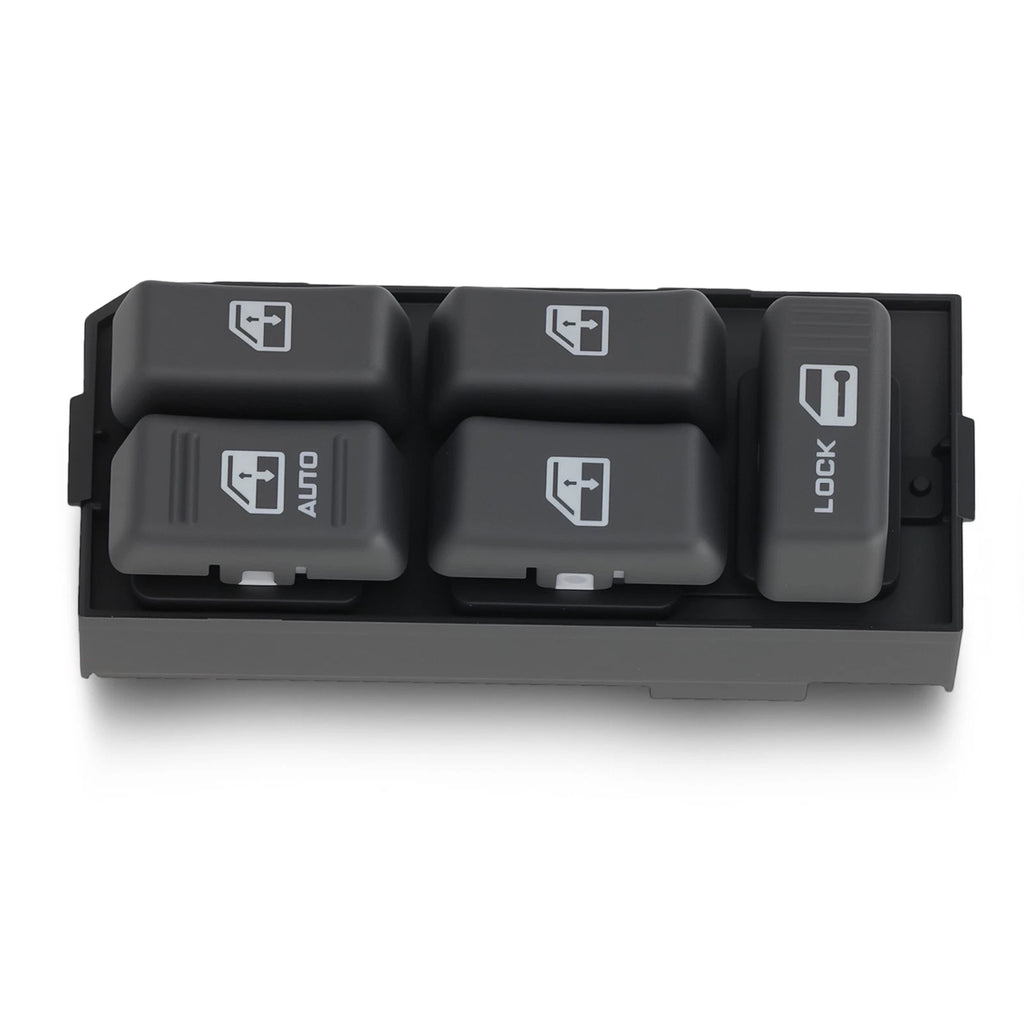 Front Left Master Window Switch for Chevy S-10/C3500 (1995–2005) 19244658 Black