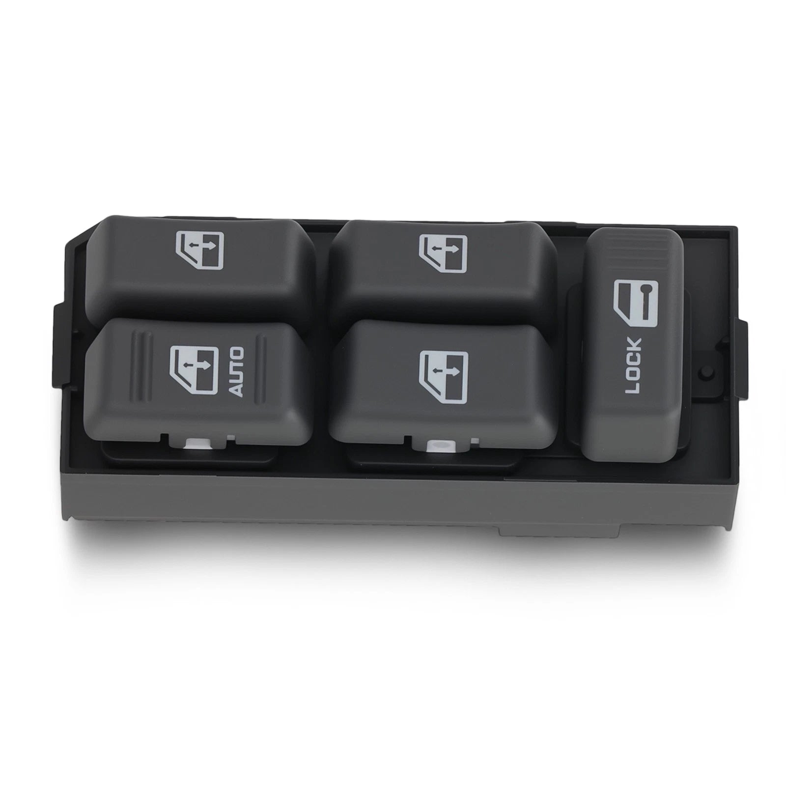 Front Left Master Window Switch for Chevy S-10/C3500 (1995–2005) 19244658 Black