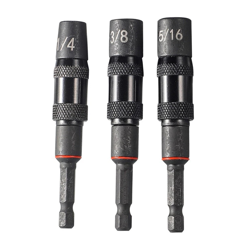 5/16 Inch Hex Magnetic Screwdriver Extension Rod Swivel Drill Bit Holder