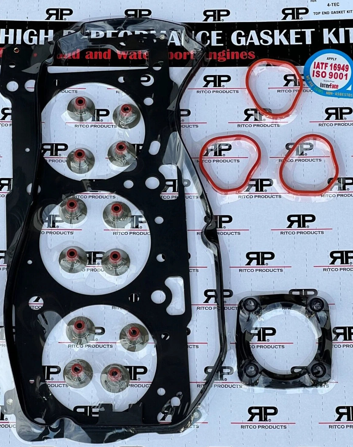 Top End Gasket Kit for Sea-Doo RXP RXT GTX GTI GTR Sportster Speedster (2002–2023)