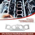 Exhaust Manifold Header Gasket Replacement for Lexus HS250h (2010–2012)