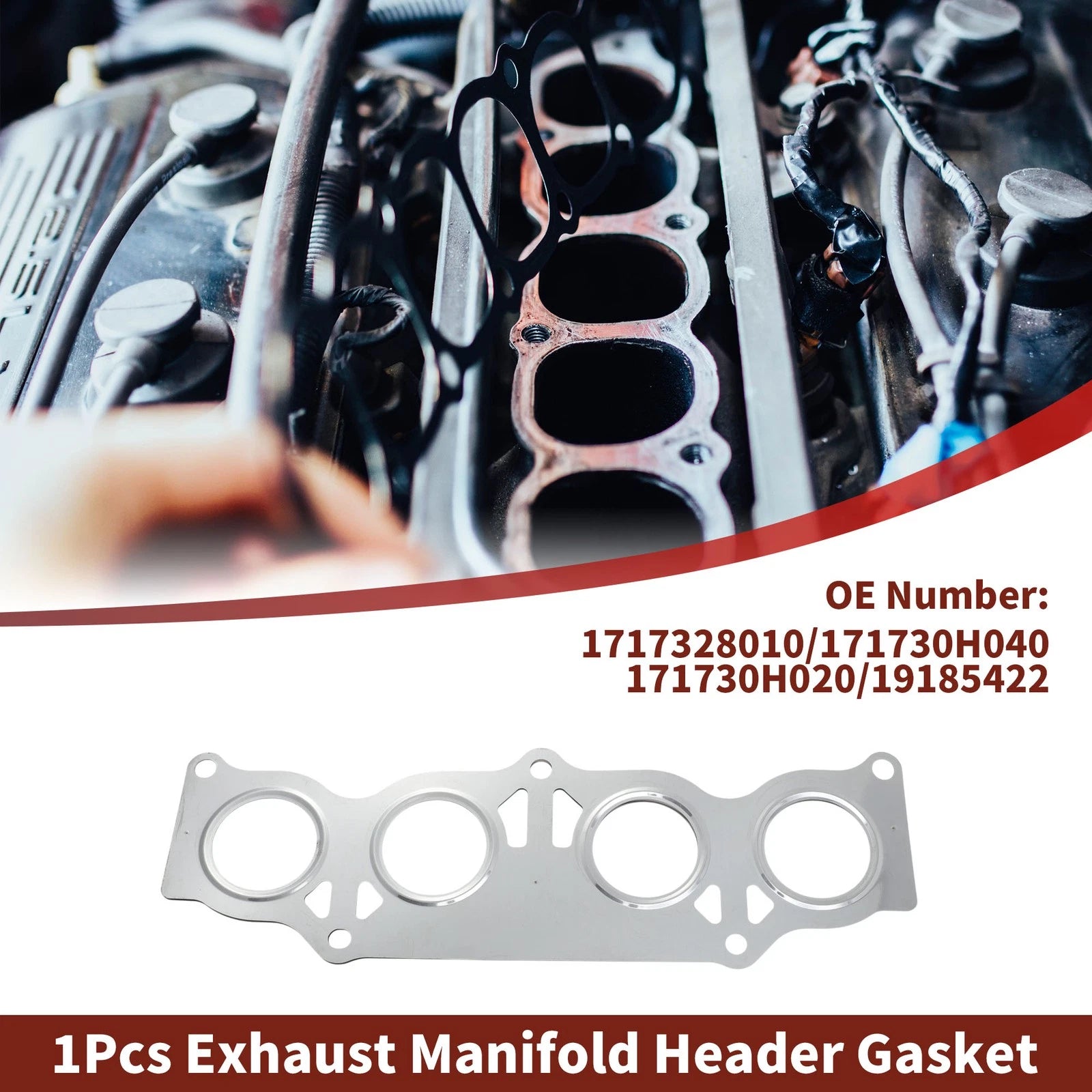 Exhaust Manifold Header Gasket Replacement for Lexus HS250h (2010–2012)