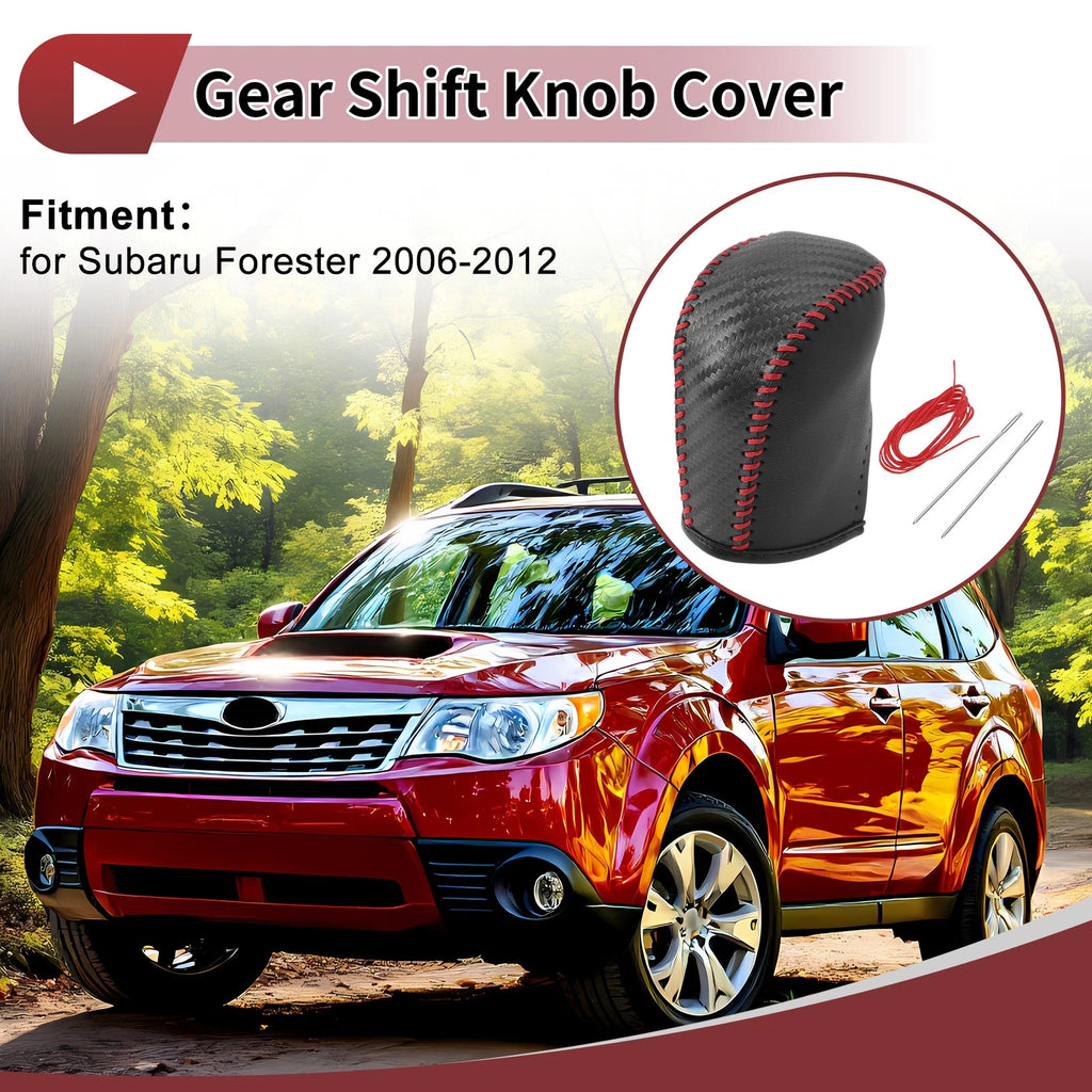 Gear Shift Knob Cover Replacement for Subaru Forester (2006–2012)