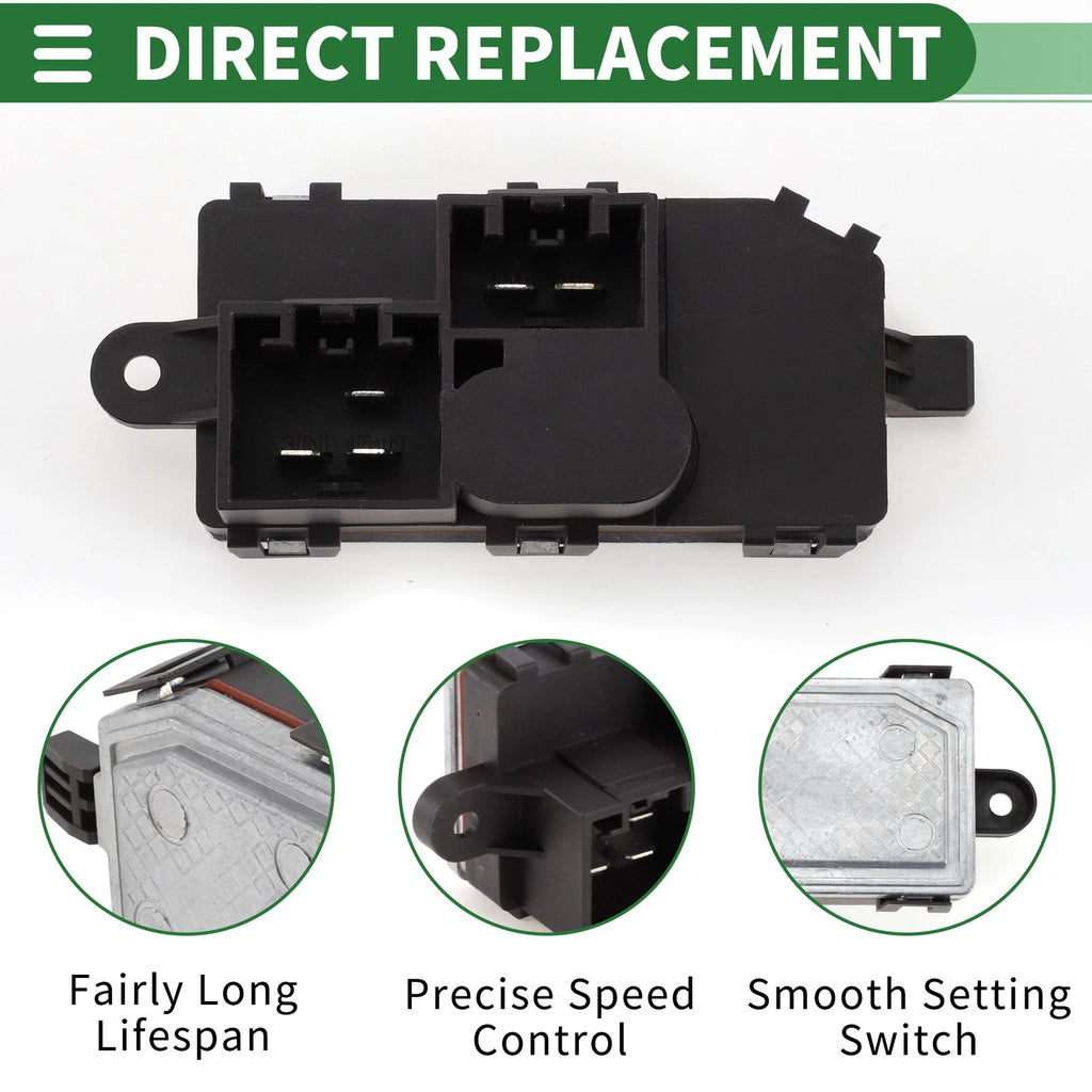 Heater Blower Motor with Resistor for Ford Focus Mk3 (2012–2015)