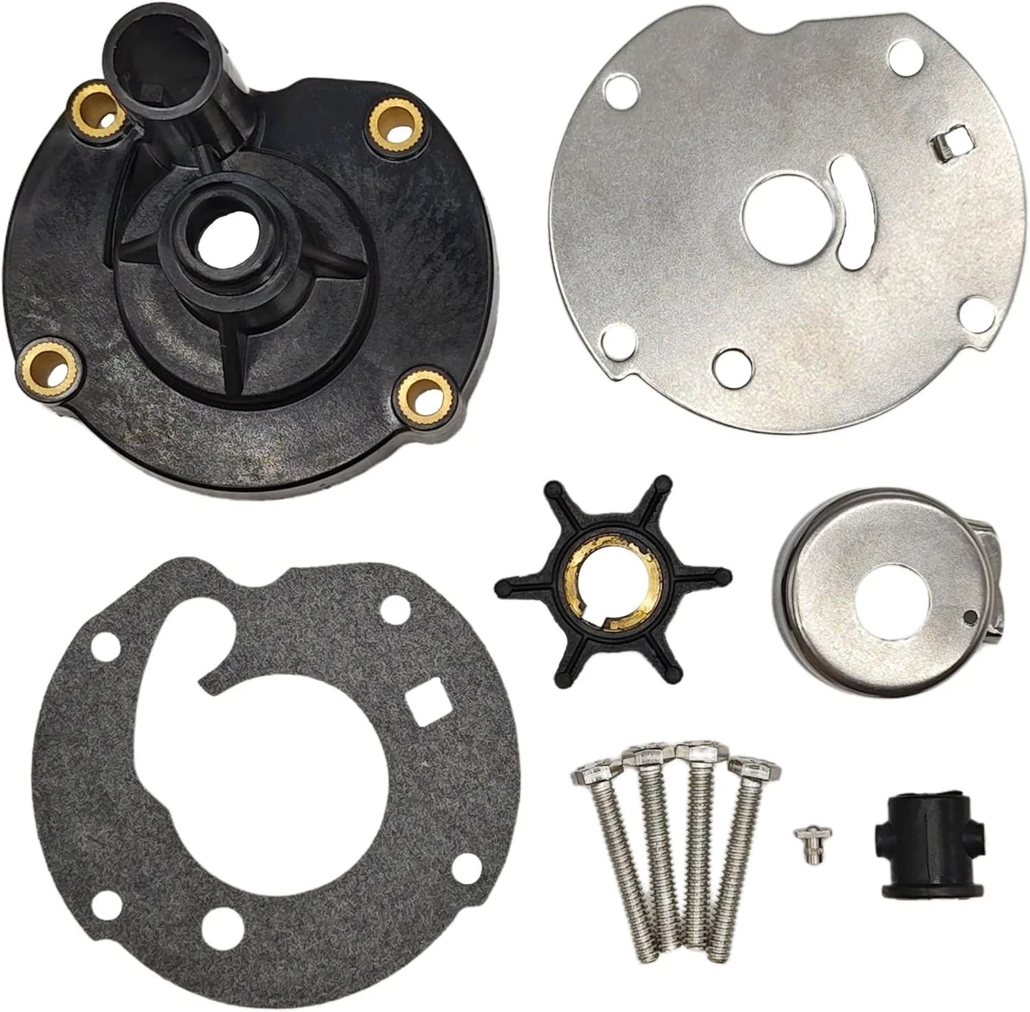 Water Pump Kit for Evinrude Johnson 5.5hp 6hp (391391 382797 0763758)