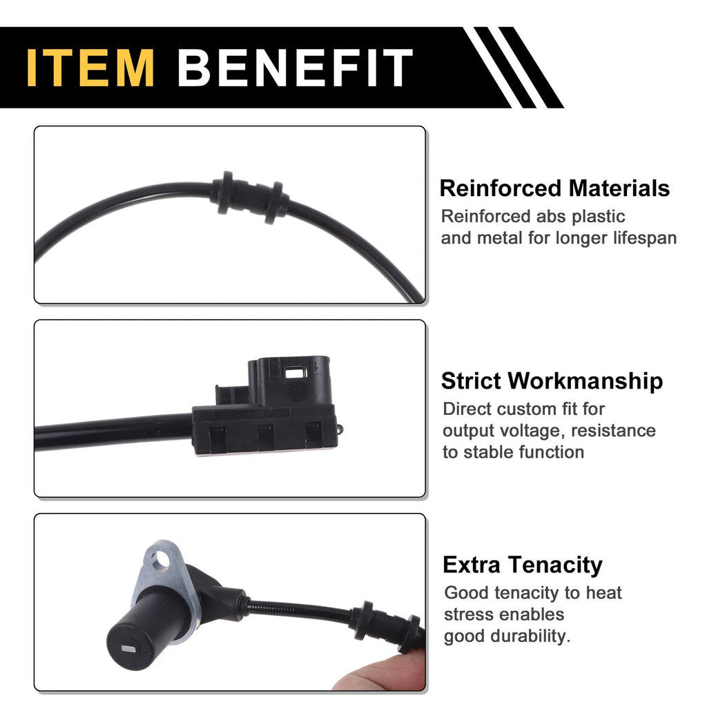 ABS Wheel Speed Sensor Replacement for Mercedes-Benz W210 (1995–2002)