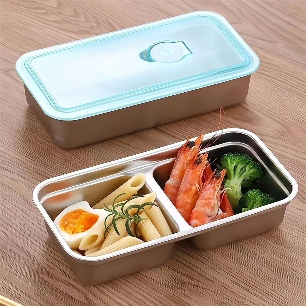 Double Compartment Food Box for Road Trips
