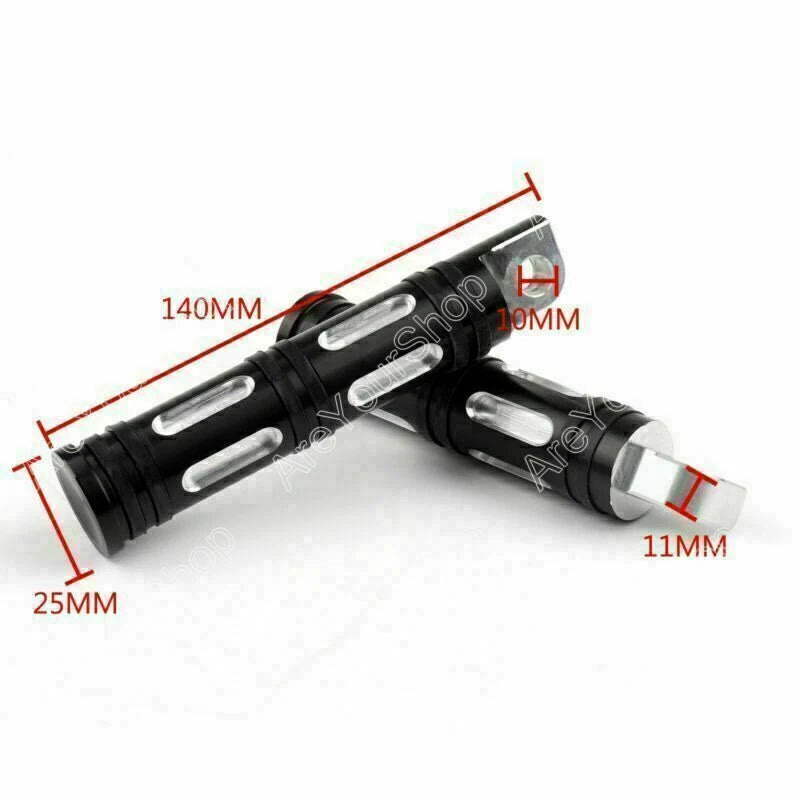 Aluminum CNC Cut Shifter Pegs + Foot Pegs for Harley Sportster (1982–2023)