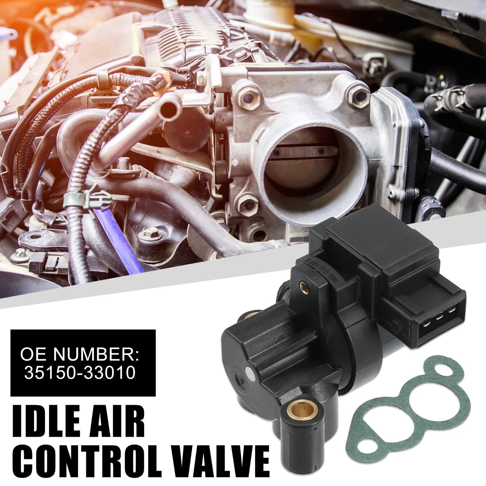 Idle Air Control Valve IACV Replacement for Hyundai Kia (1997–2009)