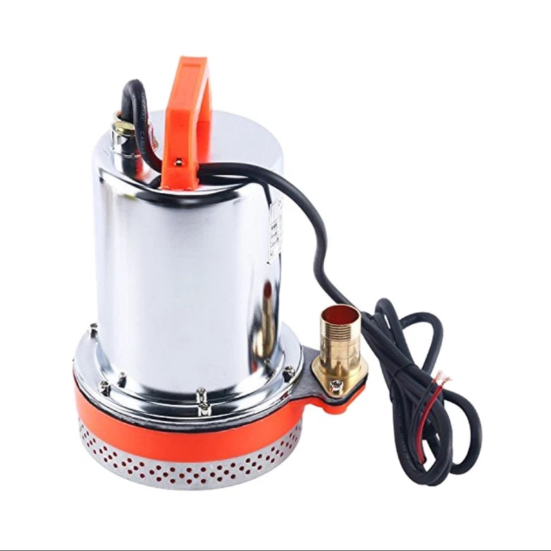 12V Submersible Pump for Solar Applications (100L/min Flow, 26ft Lift)