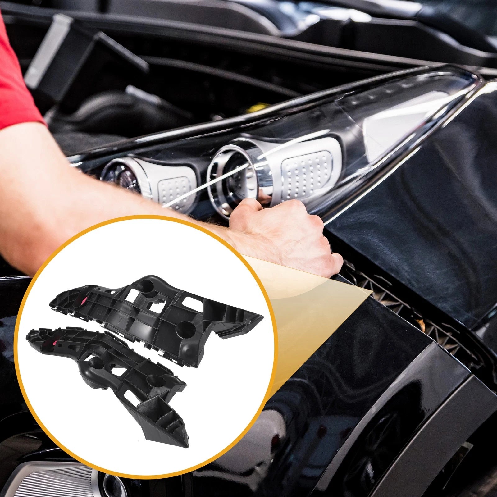Front Left Bumper Support Bracket for Toyota Highlander (2014–2016)