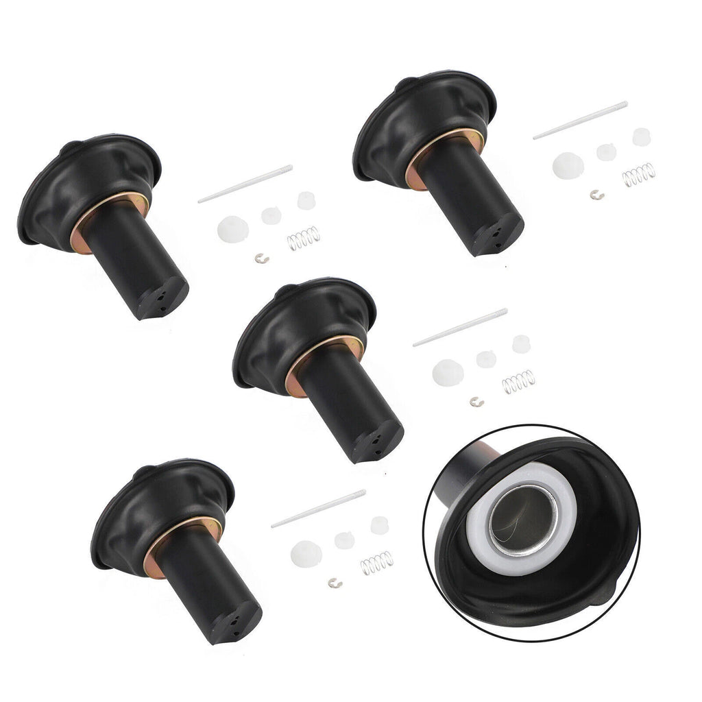 4X Carburetor Plunger Diaphragm Repair Kit for Yamaha XJR400 (1993–2000) T9