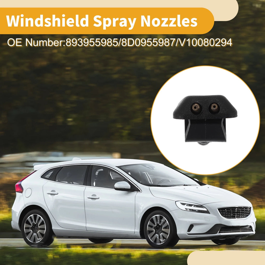 Front Windshield Washer Nozzles Set for Audi 90 (1995–1995)