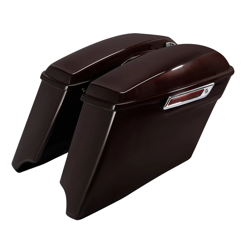 4" Stretched Hard Saddlebags for Harley Touring Glide (2014–2023)