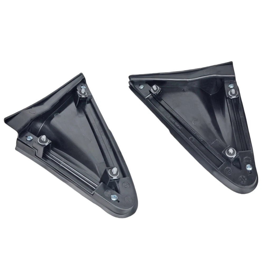 For Honda For Odyssey 2005 2010 Front Left Pillar Corner Garnish ABS Black Part