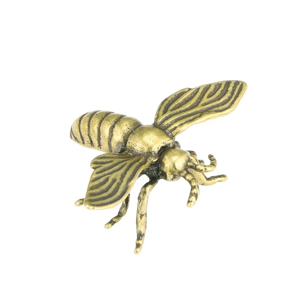 Bee Statue Decoration Ornament for Antique Brass (1 Piece)