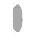 Front Disc Brake Pads Set for Nissan Micra (2007–2010)
