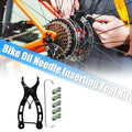 Bike Chain Repair Tool Kit with 5 Pairs Quick Links for 9 Speed Chains