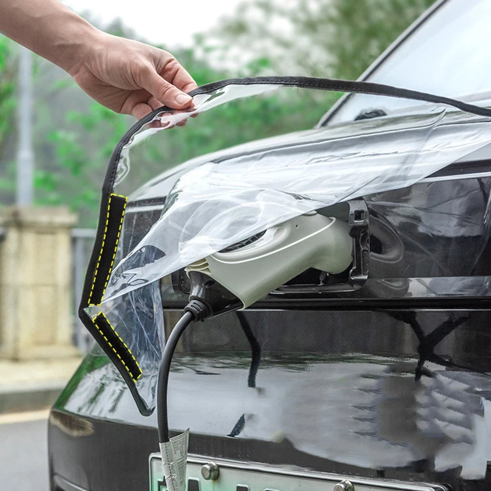 Outdoor Charging EV Charger Cover with Magnetic Strips for Easy Installation