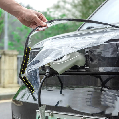 Outdoor Charging EV Charger Cover with Magnetic Strips for Easy Installation