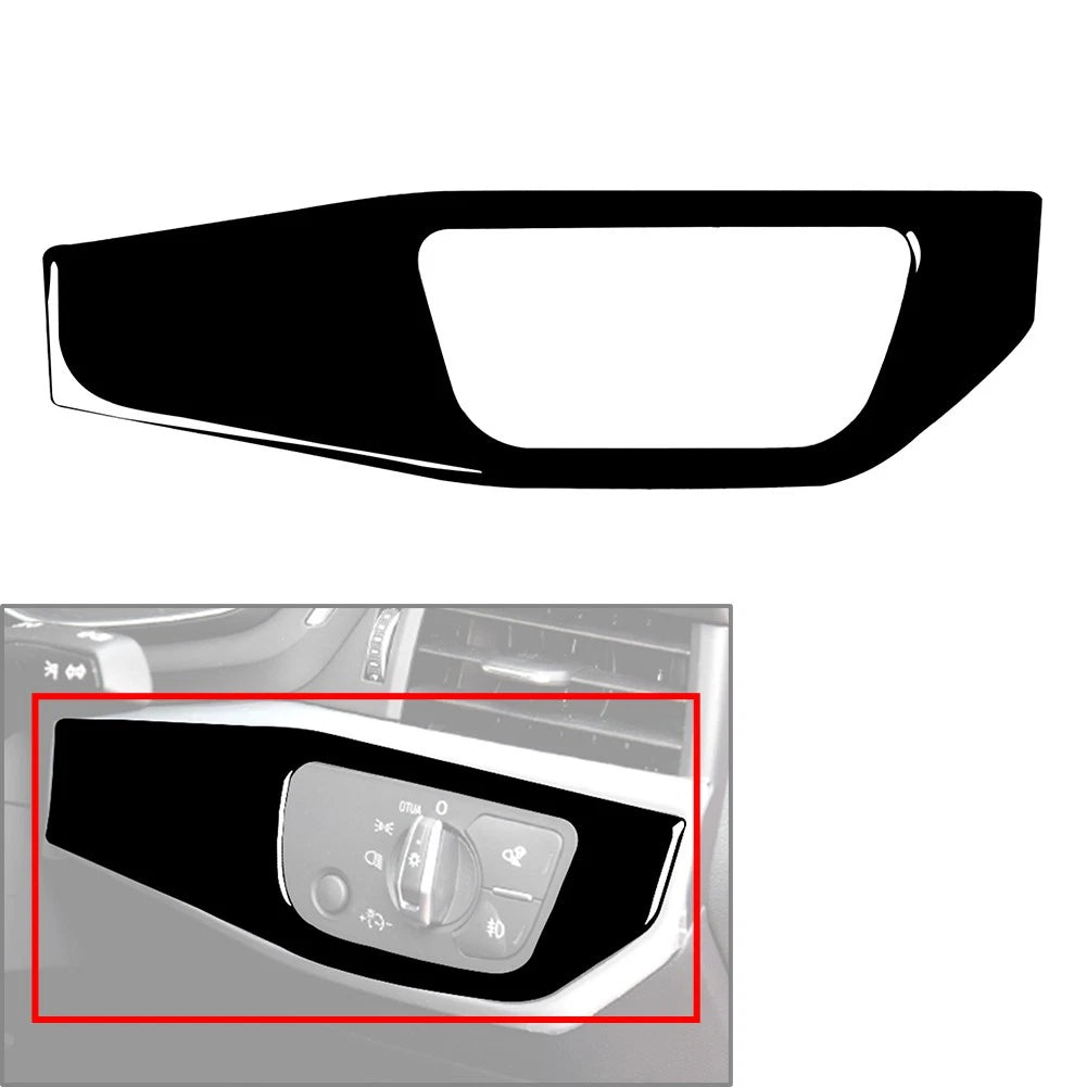 Headlight Switch Button Panel Cover Trim for Audi A4 B9 S4 RS4 (2016–2023)