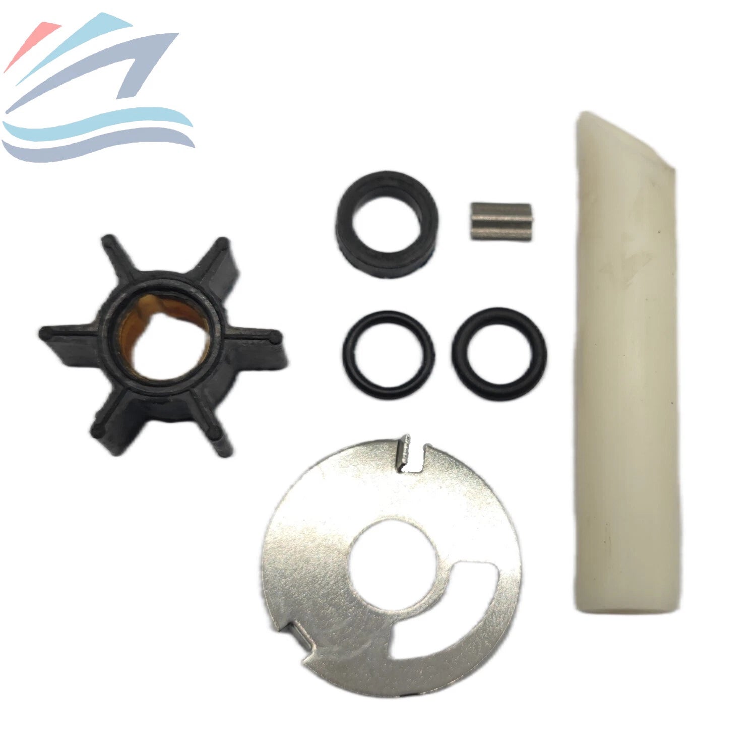 Water Pump Impeller Kit for Mercury 3.5-9.8 HP Motor (EM 89980T1, 89980Q)