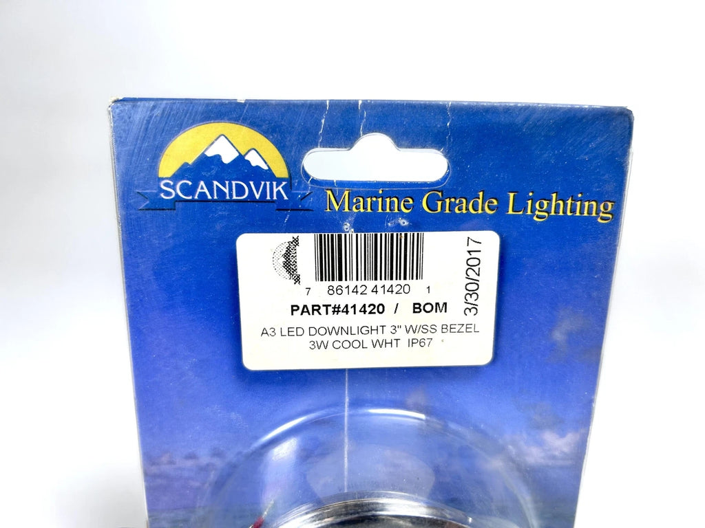 A3 LED Downlight 3'' for Scandvik 41420 (Cool White)