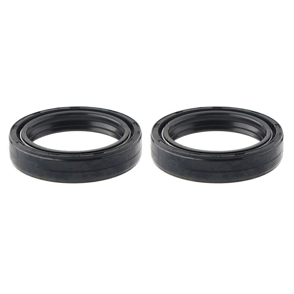 2Pcs Rubber Fork Oil Seals for Motorcycle (43X54-11MM)