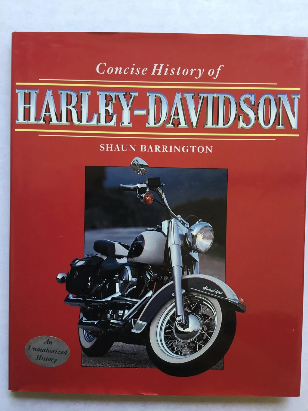 Concise History of Harley-Davidson Book