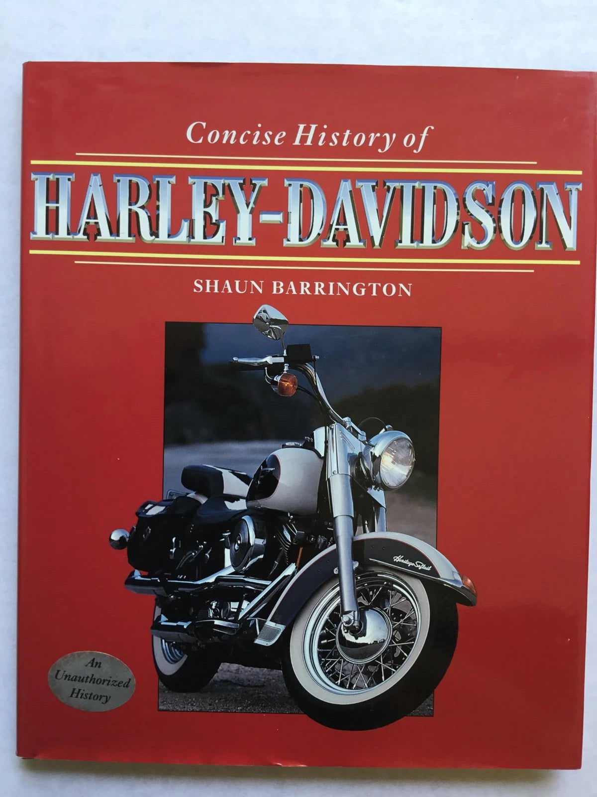 Concise History of Harley-Davidson Book