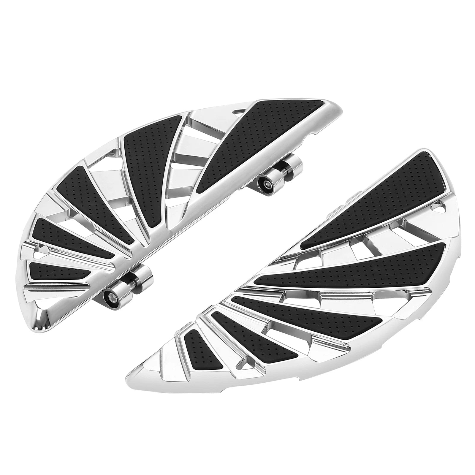 Chrome Floorboards Kit for Harley Road Glide (1993–2025)