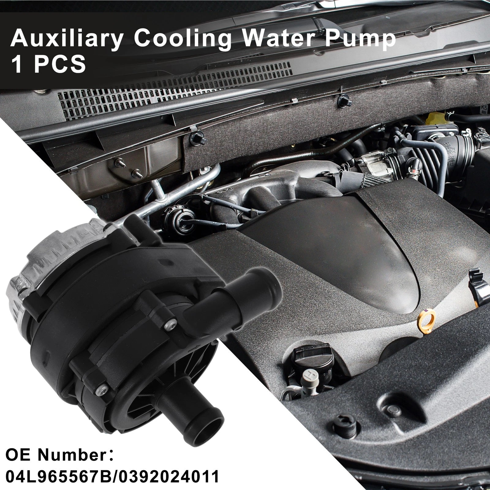 Auxiliary Cooling Water Pump OEM Replacement for Audi A3 Sportback (2017–2018)