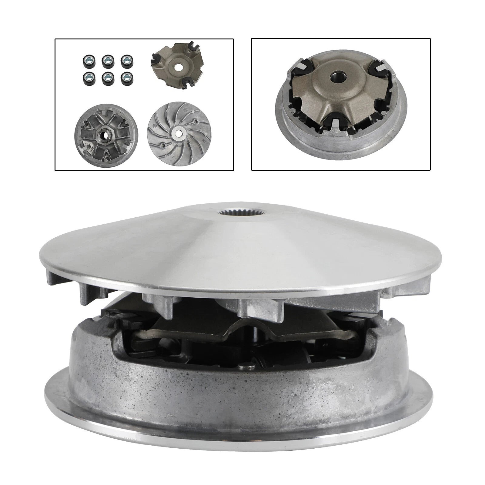 Complete Variator Set for Gy6 125cc 150cc 152QMI 157QMJ Scooter ATV Moped
