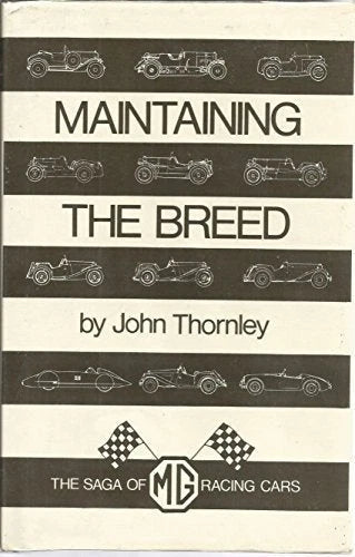 MG Racing Cars History Book