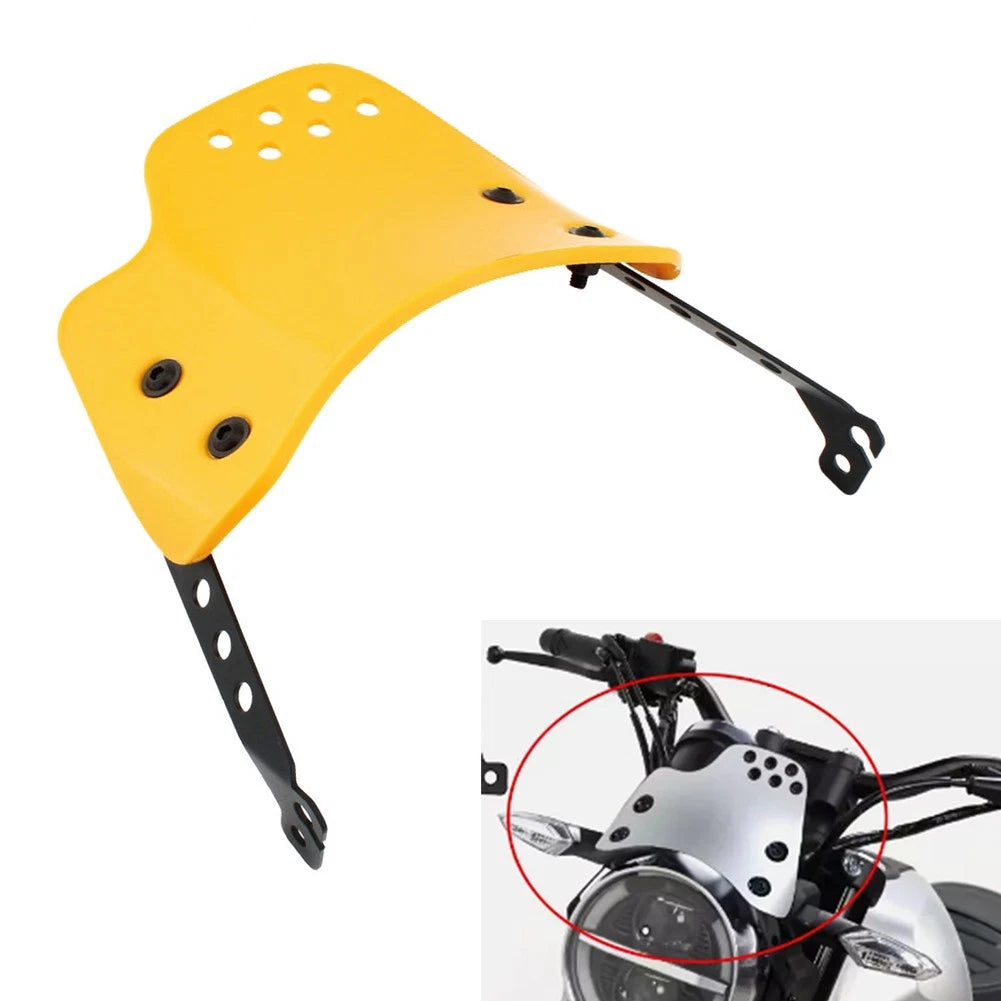 Front Windshield for Ducati Scrambler 400 800 (2015–2024) Yellow