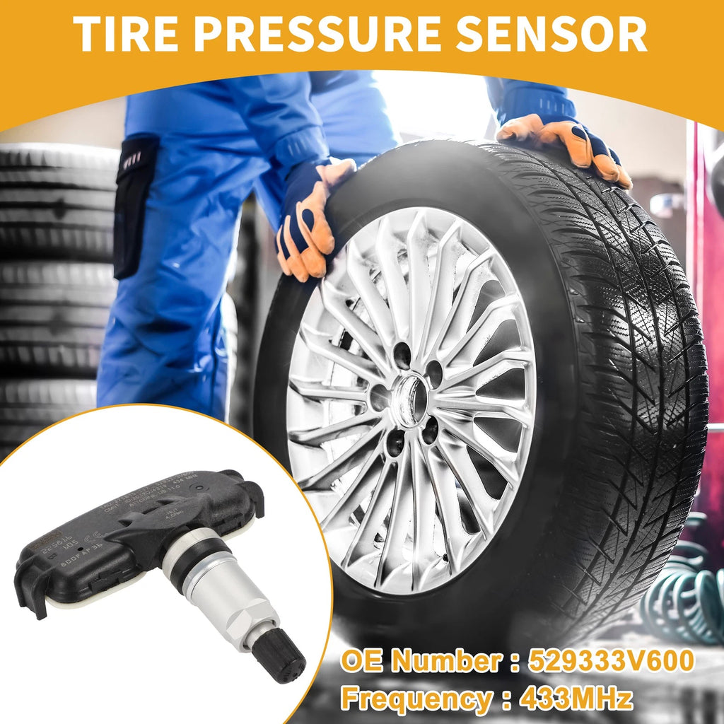 Tire Pressure Sensor Replacement for Hyundai Azera (2014–2017) 433MHz TPMS