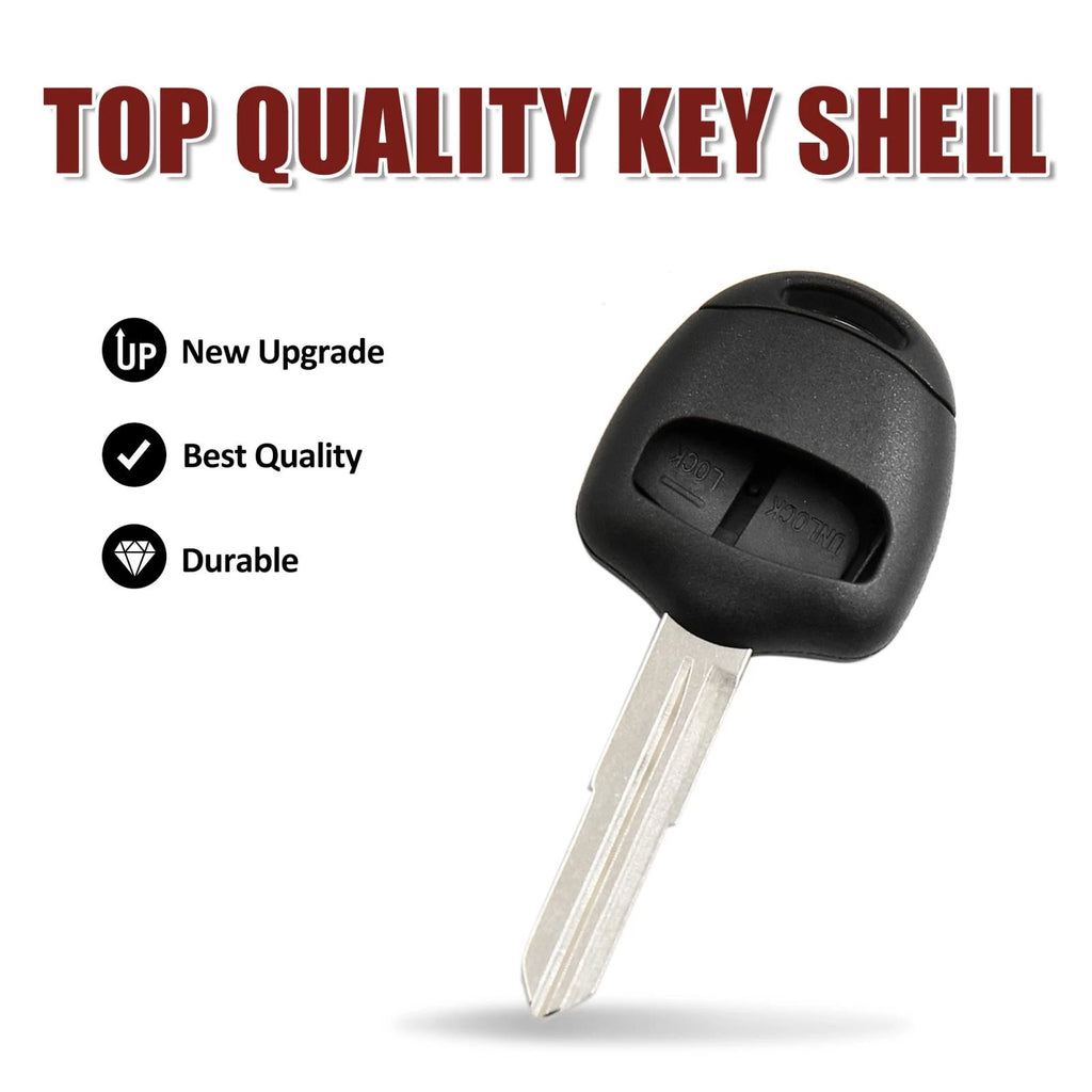 Replacement Key Fob Shell Case for Mitsubishi Outlander L200 (2008–2018)