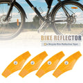 4pcs Bicycle Wheel Rim Reflector Reflective Accessories for Universal Fit (2000–2025)